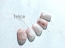 フェリーチェビューティー 大宮西口店(felice BEAUTY)/【定額ネイル】7980