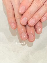 ル ソレイユ(Le soleil)/ナチュラルネイル　by　mikiko