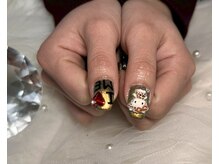 ジェー エス シー ネイル(J.S.C.nail)/親指アート/流行/派手/可愛い