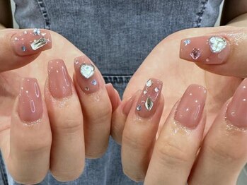 フェイン 青山店(fein.)/キラキラ☆宝石ネイル