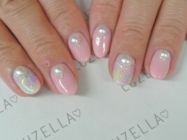 タイダイ柄ネイル（120min)