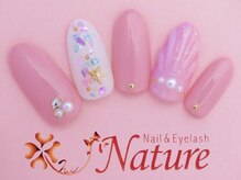 ナチュレ ネイルアンドアイラッシュ(Nature Nail & Eyelash)/定額デザイン☆8,532
