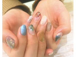 【Dress 梅田】ニュアンスアート