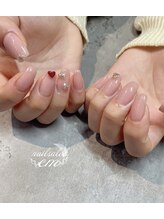 エム(em)/ぷっくりハートネイル