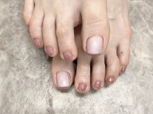 クラル 平塚店(CURAR)/淡いニュアンスネイル