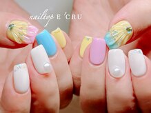 ネイルトップエクル(nail top E CRU)/マーメイド