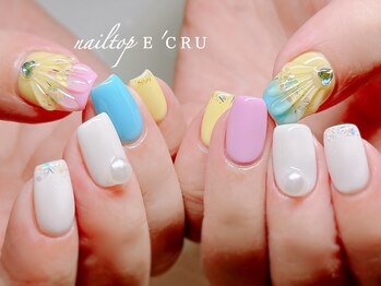 ネイルトップエクル(nail top E CRU)/マーメイド