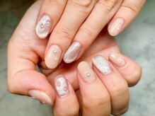 はあとねいる 宇都宮御幸ヶ原店/【オーナー限定】パールネイル♪
