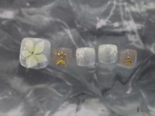 アイネイルズ 横浜WEST店(I-nails)/プルメリアフレンチ11500円