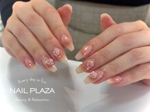 ネイルプラザ 河原町OPA店(NAIL PLAZA)/ちゅるちゅるチーク