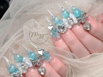 マギー(Maggie)の写真/【こだわり派必見！】やり放題で理想を形に♪スカルプ×豊富なパーツで周りと差がつく最旬ネイル◎