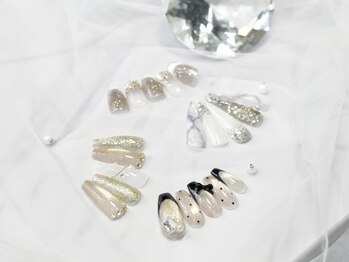 Nail salon Twinklia23の写真/持ち込みデザインにも柔軟に対応◎ワンホン系やキラキラデザインのデザイン無制限コースあり。理想を形に☆