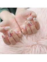 アートネイル ギャラリー(Art nail Gallery)/フラワー＆マグネットネイル