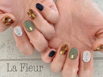 ラ フルール(La Fleur)/レオパード・べっ甲