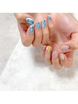 ネイルアトリエ スプーン(spoon)/うねうねマグネットネイル