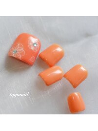 フラワーフットネイル＊