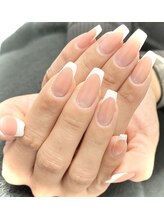 リリーネイル(lily nail)/王道フレンチ