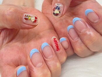 レッドモート(Red moat)/キャラクターネイル