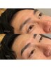 【メンズ】眉毛パーマ（眉毛Wax込み）ハリウッドブロウリフト¥5500