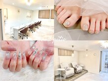ネイルパティオ 新越谷店(nail patio)の雰囲気（清潔感のある店内とゆったりフット席）