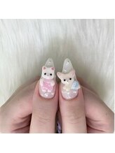 プリュム(Plume)/3D/推しネイル/キャラクター