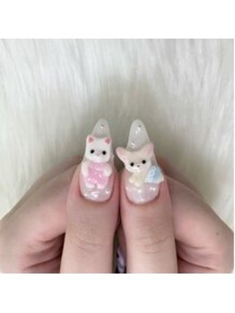 プリュム(Plume)/3D/推しネイル/キャラクター