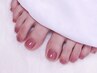 【foot】《再来》季節の色を足先にも*フットワンカラー*