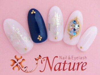ナチュレ ネイルアンドアイラッシュ(Nature Nail & Eyelash)/定額デザイン☆￥7,452