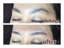 眉サロン デュアル 恵比寿(DUAL)/悩みの上がり眉毛