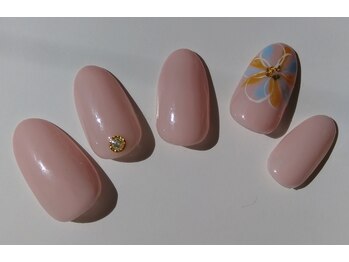 Bigフラワーも夏色カラーで