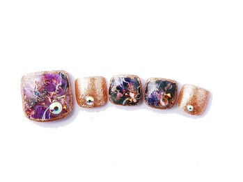 ネイルアトリエサリ(Nail Atelier Sari)/FOOT全指デザインコース ￥9980