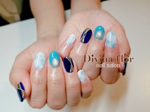キイコネイル(kiiko.nail)/天然石風ネイル