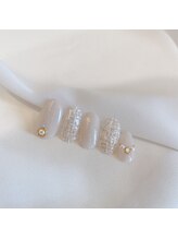 グログラン(Gros-Grain)/11月ネイル