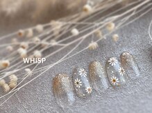 ウィスプ(WHISP)/スィートクリアフラワーネイル
