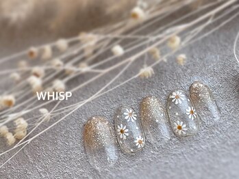 ウィスプ(WHISP)/スィートクリアフラワーネイル