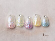 アイネイルズ 横浜EAST店(I-nails)/シロップカラフルネイル