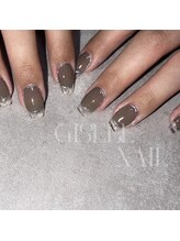 ジゼルネイル(Gisele Nail)/秋クリアフレンチ