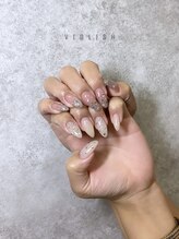 ヴィオリッシュ 大元店(VIOLISH)/one color × glitter gradation