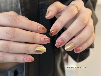 マリーネイルズ 青山店(MARIE NAILS)/☆8800円 春ニュアンス 0501b