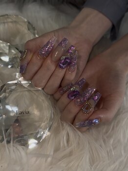 ラヴィア(Lavia)の写真/【デザインスカルプ可能】ショートスカルプ~最大1.5枚MAX迄OK!爪の形にこだわりたい方/トラブル爪の方に◎