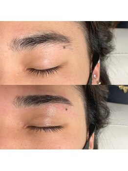 アトラクトヘア バイ ミューズ(Attract hair by MUSE)/メンズアイブロウ