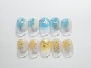 塗りかけデザイン ¥3900