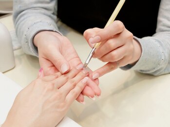 シューププラスネイル 尾張一宮駅前ビル アスティ一宮店(SHOOP plus)/施術風景