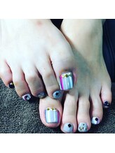 リエル(Riel)/秋色ストライプフット☆新規8000