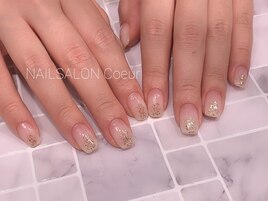 シンプルグラデ+ラメ￥6600