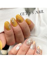 カッツ エステティックサロン 元町(CUT S)/春・イエローネイル