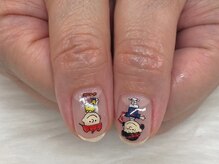 レッドモート(Red moat)/キャラクターネイル