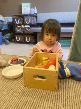 子育てママの整体サロン/施術中のお子様の様子