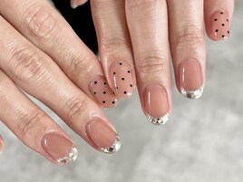 ☆ガラス×ドット☆