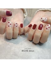 リッシュ ドゥ(RICHE deux)/こだわりボルドー×手描きハート